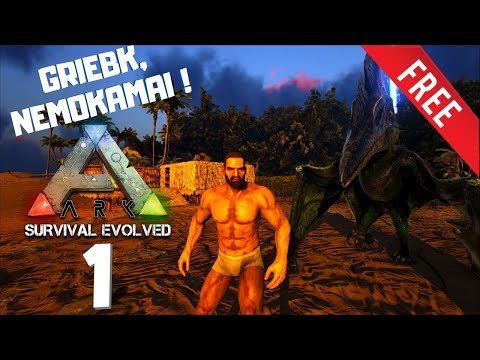 ARK SURVIVAL LIETUVIŠKAI ❗️ PRADŽIA 🤞 #1