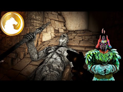 Ark Youtuber savaşları Mağaradaki Parkur   I ARK Survival Evolved Ragnarok Youtuberler ile S2B15