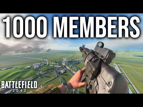 BATTLEFIELD 2042 – 1000 MEMBER SPECIAL! – PS5 GIVE-AWAY
