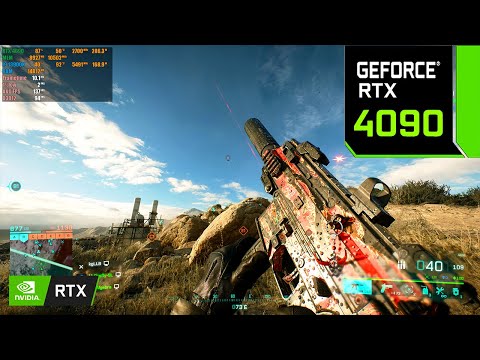Battlefield 2042 : RTX 4090 24GB + i9 13900K ( 4K Ultra Graphics RTX ON / DLSS OFF )
