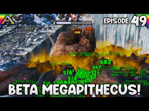 BETA Megapithecus & HUGE Plans! | Let's Play ARK Survival Evolved: The Island | Episode 49