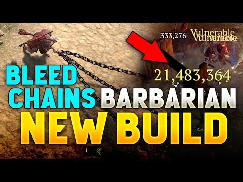 Bleed Chains Hammer of the Ancients HOTA Barbarian I Diablo 4