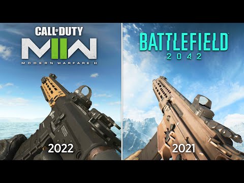 Call of Duty Modern Warfare II vs Battlefield 2042 – Attention to Detail Comparison