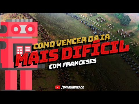 COMO VENCER DA IA NO MAIS DIFÍCIL | AGE OF EMPIRES 4