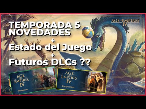 Conoce las NOVEDADES de la Temporada 5 del Age Of Empires 4, ¿Posible fecha del DLC?