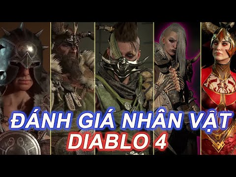 Đánh giá sức mạnh 5 Nhân Vật trong game Diablo 4 #leogaming #diablo4