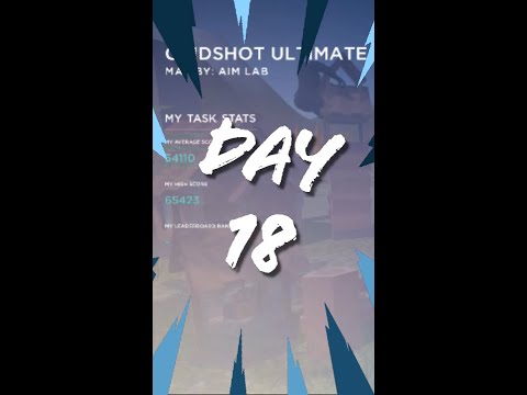 Day18: AimLabs #shorts #aimlabsgrind #aimlab