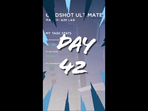 Day42 of #aimlabs #aimlab #aimlabgridshot