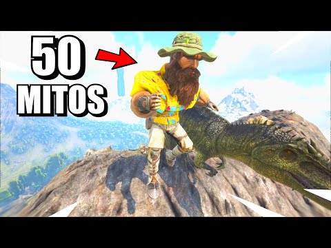 DESMENTÍ 50 MITOS de ARK Survival Evolved