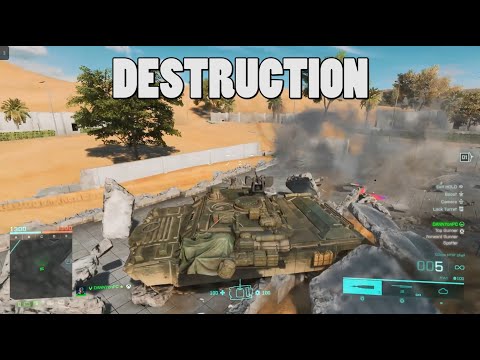 Destruction in Battlefield 2042 vs Battlebit Remastered