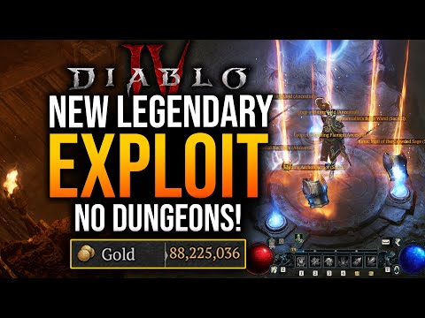 Diablo 4 – BROKEN Legendary & XP Farm Exploit! AFTER PATCH!