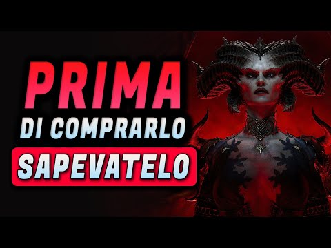 DIABLO 4 ► Le cose da sapere PRIMA di comprarlo #Sapevatelo