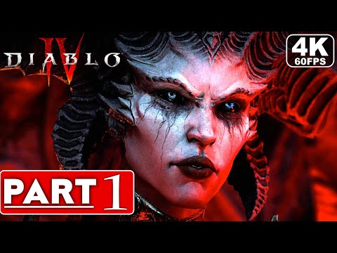 DIABLO 4 Gameplay Walkthrough Part 1 FULL GAME [4K 60FPS PC ULTRA] – No Commentary