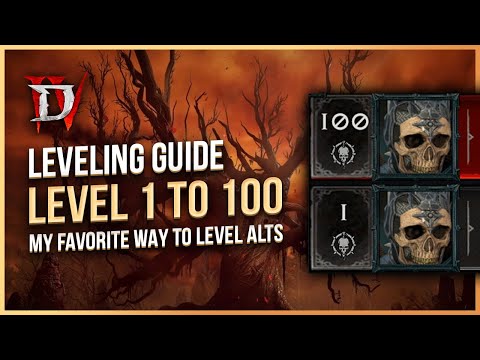 Diablo 4 Leveling Guide – Efficiently Level Alts from 1 to 100 – My Favorite Way