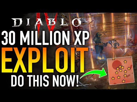 Diablo 4 – MASSIVE Legendary & XP Farm Exploit! AFTER HOTFIX! (NO DUNGEON)