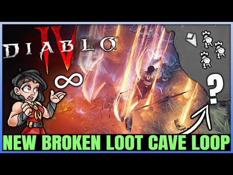 Diablo 4 – New BEST Loot Cave Farm Loop Discovered – 60 Legendaries & 20 Million XP Per Hour Guide!