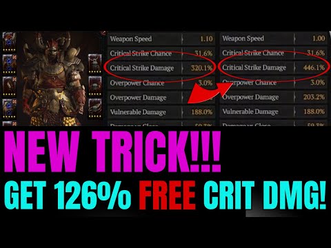 Diablo 4: NEW EXTRA CRITICAL DAMAGE TRICK!!! This Is So Strange!