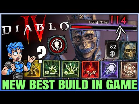 Diablo 4 – New TRUE Best Necromancer Build Found – This WILL Get NERFED – Skills Gear Paragon Guide!