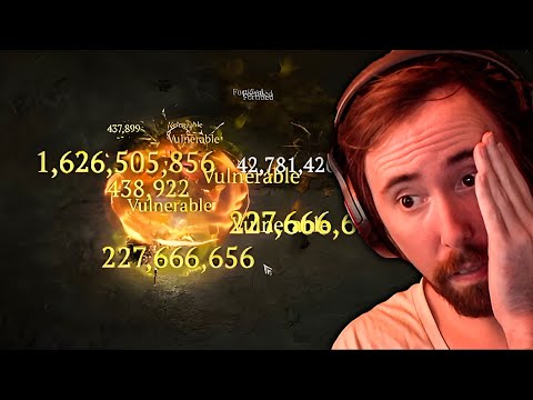Diablo 4 Nightmare Dungeon Tier 100 Clear (Whirlwind Barb) | Asmongold Reacts