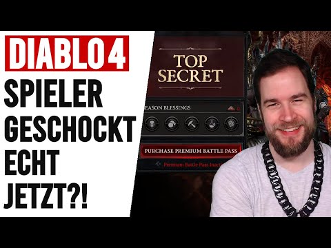 DIABLO 4 Spieler sind EMPÖRT! Die SEASONS sind ein PULVERFASS!