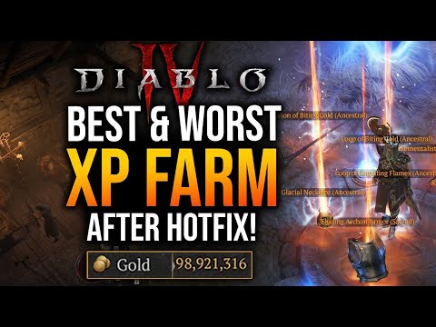 Diablo 4 – Top 10 BEST Legendary & XP Farm! AFTER PATCH!