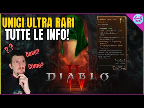 Diablo 4: UNICI Ultra Rari! Dove Trovarli e Come Funziona [Guida Ita]