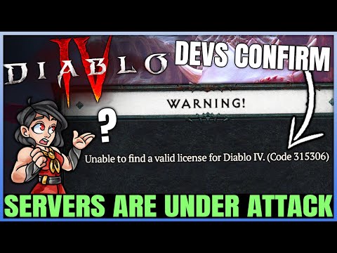 Diablo 4 – WARNING: HUGE Server Issues, DDoS Attack, Error Code 315306 Fix, Hardcore DCs & More!