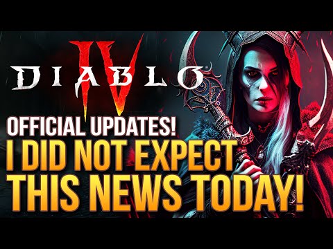 Diablo 4 – Woah…I Did NOT Expect This News Today! New Official Updates! Is Destiny 2 Ruining This?