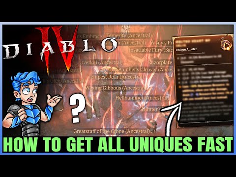 Diablo 4 – You Need THIS Incredible Unique – All Classes – Fast Best Unique Gear Farm Guide!