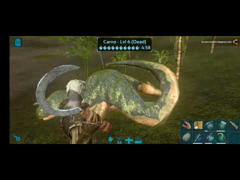 จับspino ark Survival Evolved mobile ep.2 (ไม่มีเสียงพากย์)