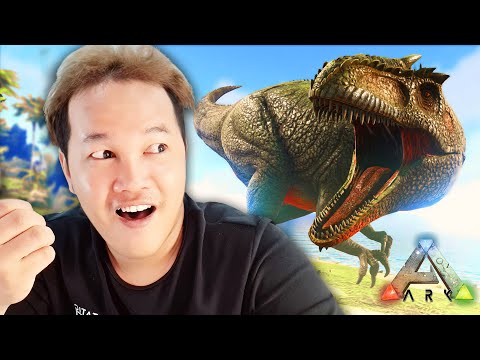 វិលទៅរកសម័យសត្វដាយណូស័រ! – Ark Survival Evolved Part 1 Cambodia (Khmer) 2K