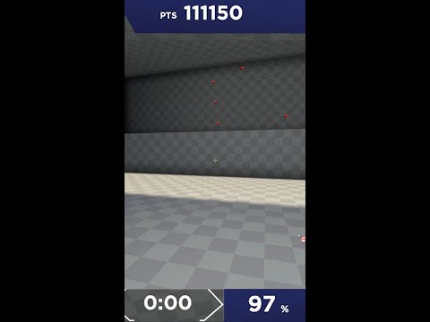 【Aimlab】紀錄-Sixshot(六連射)-11萬-800Dpi-56cm/360-Fov103 #shorts