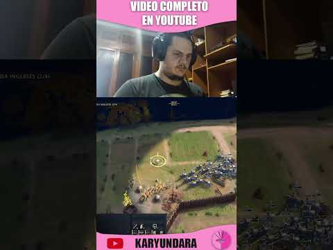 Eliminando rebeldes en Age of Empires 4