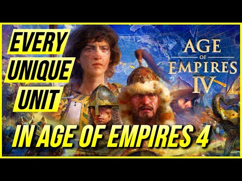 EVERY Unique Unit In Age of Empires 4