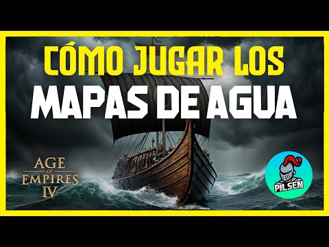 🌊 CÓMO JUGAR los nuevos MAPAS DE AGUA en Age of Empires 4