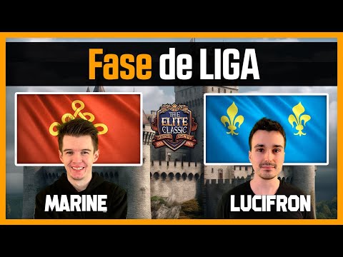 🏆 Marinelord vs Lucifron #1  FASE LIGA Elite Classic | Age of Empires 4