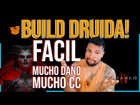 🔥DIABLO 4 IV LA BUILD MAS FACIL PARA DRUIDA MUCHO DAÑO  MUCHA MOVILIDAD MUCHO CONTROL
