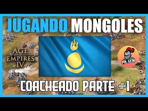 🔵 COACHEADO con MONGOLES parte 1 | Age of Empires 4