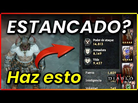 😎SUBE DE NIVEL así en Diablo 4👈