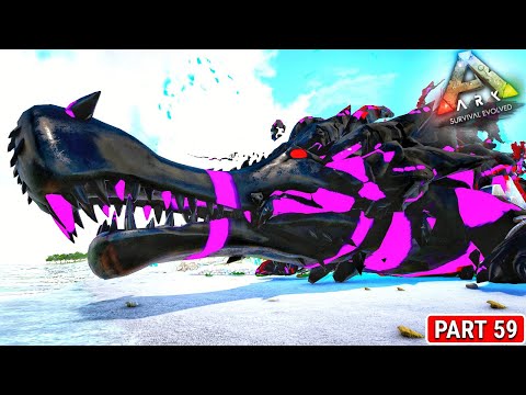 Final Boss Fight With Sarco Emperor Dark Side 🔥 : Ark Dragon Hunter : ARK Survival Evolved : Part 59