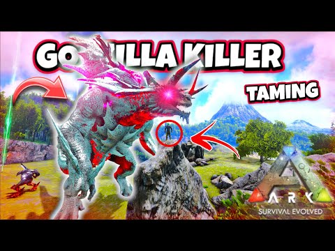 FINALLY TAMING THE GODZILLA KILLER KAITAN ! – Ark Survival Evolved – Primal Fear – DAY 33