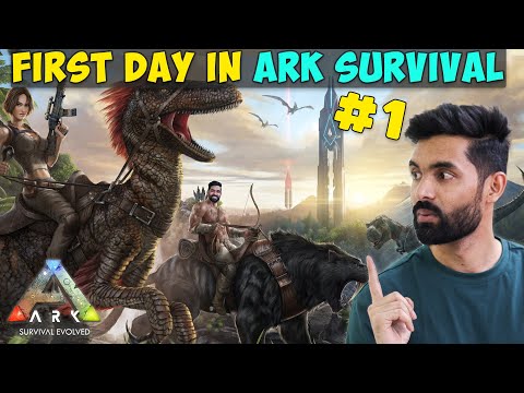 First Day in ARK Survival Evolved – ARK Gameplay