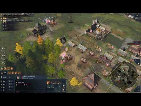 First match against outrageous AI | Mongol Outrageous AI | Age of Empires 4