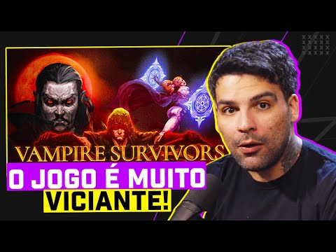 FLOW GAMES ESTÁ VICIADO NO VAMPIRE SURVIVORS!