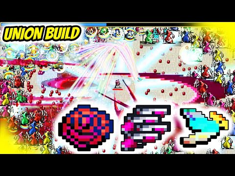 Full UNION Build With Phieraggi Vandalier Fuwalafuwaloo And Tri-Bracelet in Vampire Survivors