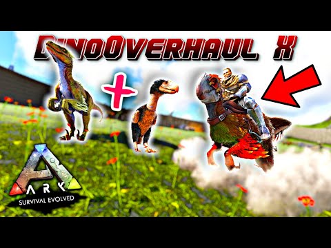 FUSION A TERROR BIRD AND RAPTOR AND MADE "TERROR RAPTOR "| ARK Survival Evolved DOX DINO FUSION #6