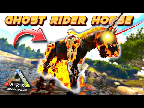 GHOST RIDER HORSE IS HERE ! – Ark Survival Evolved|ARK MEGA MODDEDD DAY 6