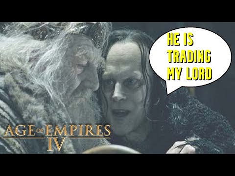 HE IS TRADING MY LORD | Age of Empires 4 Multiplayer Stream