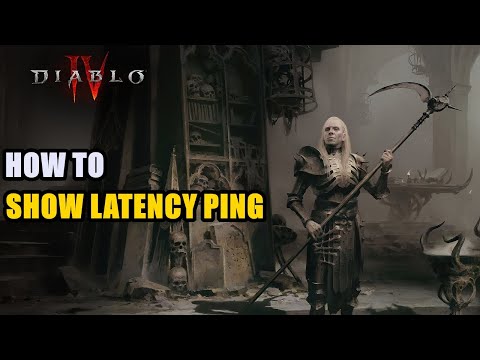 How to show Latency Ping Diablo 4