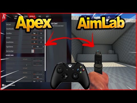 How to Use Apex settings in Aimlab ( Controller )
